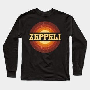 Vintage Proud Name Zeppeli Birthday Gifts Circle Long Sleeve T-Shirt